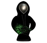 Generico Couvercle De Pommeau De Changement - Revêtement Créatif Drôle Thème Crâne - Couverture De Change,Pour Style De Vie Amusant Personnel Hobby Maison Expression De Conduite