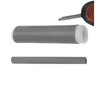 Genérico Couvercle pour manche en fonte - Pour manche de poêle | Support en silicone pour poignées chaudes pour protéger les mains de la chaleur pendant que vous cuisinez sur des poêles, barbecues