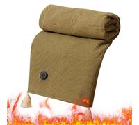 Generico Couverture chauffante portable, châle à 3 niveaux - couverture chauffée avec arrêt automatique après 4 heures - pour femmes, voyage, voiture, randonnée, maison, hiver, intérieur extérieur