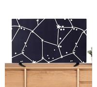 Generico Couverture étanche à la poussière avec capot TV | Protecteur d'écran LCD de 32 à 65 pouces | Poudre de polyester - Couvercle de protection pour téléviseur à écran, empêche la poussière, et,