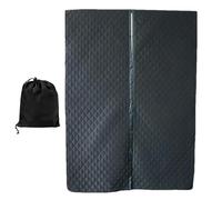 Generico Couverture magnétique thermique pour porte, résistant aux déchirures, rideaux isolants coupe-vent pour hiver, garage, salle de bain, hôtel, chambre à coucher, salon, crèche