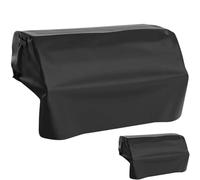 Generico Couvertures de barbecue imperméables et coupe-vent pour barbecue encastré avec revêtement imperméable pour barbecue d'extérieur