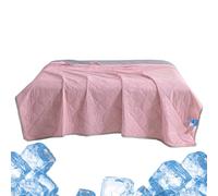 Generico Couvertures rafraîchissantes pour dortoirs chaleureux,Couverture légère froide pour ceux qui souffrent de chaleur | Lumière Double Face Maison Voyage Appartement Université