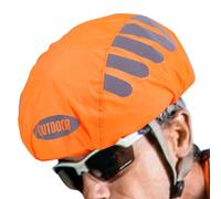 Genérico Couvre-casque imperméable - Tissu polyester 80 cm | Protection réglable multifonction | Réfléchissant cyclisme pour traits extérieurs, sécurité au travail et climat quotidien