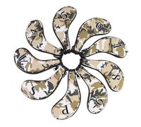 Generico Couvre-tête en Fer pour battes de - 9 Housses de Camouflage pour battes de avec Grand Nombre, Couvre-Batte imperméable, Couvre-tête épais pour Pilote pour Pilote, Femme