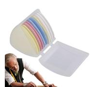 Generico Craie de tailleur pour - marqueur triangulaire effaçable avec étui | outil pour coudre, quilter et concevoir | accessoire professionnel pour et concepteur