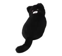 Generico Crayon Case - Cute Cat Shape Plush Organizers | Pencil Case Aesthetic | For Teen Girls Boys Classroom College Office Travel Crayon And Others, Noir , Reportez-vous à la description, Se