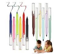 Genérico Crayon éternel - Stylo sans aiguisage - 12 unités Ne nécessite pas de taille-crayon pour dessiner, écrire, , étudiants, maison, école