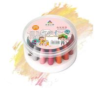 Generico Crayons manuels pour - Crayons à dessin avec les doigts, kit pastels lavables, crayons en forme d'arachides | Idéal pour les activités artistiques pour Expression créative