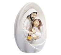 Generico Crèche de Noël | Chiffres en résine de table Nativité 10 cm | Décorations religieuses artisanales centres de table de collection | pour fêtes de mariage, cheminées et décorations de maison