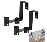 Generico Crochet De Piscine - Ensemble De 2 Crochets D'équipement De Piscine Résistant Au Lourd | Stockage Multi-Usages Pour Outils De Nettoyage Au Bord De Piscine, Écumeur, Tuyau Et Plus | Solution