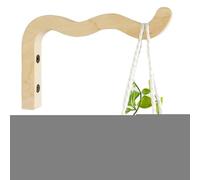 Generico Crochet de plantes en bois, pour plantes extérieures | Crochets de plantes, crochet de panier, crochet mural de plante, crochet de plantes, décoration extérieure intérieure