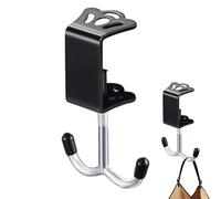 Genérico Crochet de table, double crochet de sac en fer pour la table - Épaisseur réglable du crochet du sac de table pour écouteurs, clés, parapluie