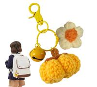 Genérico Crochet porte-clés : pendentif de sac, curriculum vitae d'halloween tricoté pour hommes, garçons, école, anniversaire