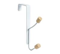 Genérico Crochet porte-manteau pour portes - Protège les portes des rayures, métal réutilisable, support résistant pour serviettes, linge, salle de bain, chambre, cuisine