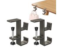 Generico Crochet pour guirlande de Noël, crochet double 2 en 1 métal pour chaussette et guirlande - décorations, décoration de Noël multifonction pour Party Hotel Appartement