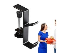 Generico Crochet pour les sacs de table - Crochet réglable à pince pour sacs à main, pour bureau d'école pour sacs à dos, veste manteaux étuis casques, dossiers chaises