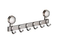 Generico Crochets de douche - Accessoire de salle de bain, crochets de serviettes vides résistants | pour peignoir, serviette de chambre, salon, support mural sans trou Ventouses puissantes tenue