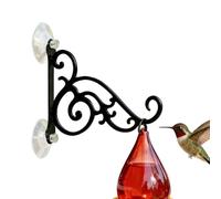 Generico Crochets pour mangeoire pour Un - Support pour mangeoires, distributeurs d'eau, Cage, sonnettes éoliennes, Support pour | fenêtre pour clôture avec Garde-Corps pour Balcon,