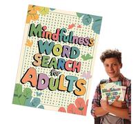 Genérico Cruciverba sur la conscience - Cruciverbe pour enfants | Entraînement mental | Pozzles Mindfulness pour la relaxation | Parfait pour les adultes et les enfants | Cadeau idéal pour les