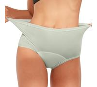 Generico Culotte taille haute gainante pour le corps - Culotte invisible pour la période du body shaper | Culotte invisible à haute élasticité pour le post-partum, vert, 6XL