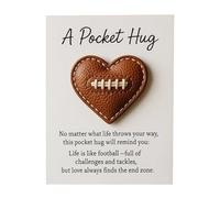 Genérico Cœur de Poche | Souvenir sur Le thème du Football, Cartes Affirmations positives | pour Thanksgiving, fête des mères, Saint-Valentin, Noël, Anniversaire, Femmes, Amis