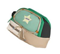 Generico Cute Pencil Pouch, Large Capacity Star Pattern Stationery Bag, Sturdy Zipper Closure, 9.06x4.72x5.51Inches Portable Cosmetic Organizer, Ideal for School Supplies, Everyday Use, Vert,