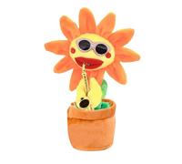 Genérico Dancing Sunflower - Jouets de musique interactifs avec saxophone chantant des jouets de luxe avec effets brillants et répétition de la langue, 200 chansons dont une chanson d'anniversaire