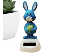 Genérico Danskonijntje Zonne-Energie - Zonnee-energiee Voor In De Auto | Paashaas-dansspeelgoed Zonne-Energie, Dansende Konijntje- Zonnee-energiee Met Dobberend Hoofd, Schattige Scho