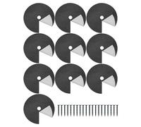 Generico De Acolchado Arbóreo | Protector De De Acolchado para Árbol De Jardín avec Piquetes |16,54x16,54x0,2 PulgadasRaíces para Plantas - para Paisaje Patio Exterior Césped Parterre Recherche Granja