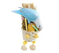 Genérico de fourrage pour oiseaux | interactifs à mâcher et à détruire | Accessoires pour cages à oiseaux et animaux de compagnie - pour perruches, inséparables NINFA Cage Hammock