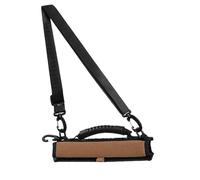 Genérico de golf : porte-clubs en cuir de 11,42 pouces, étui de rangement portable, équipement de transport compact avec design de multiples capacités | Cours pratique voyage tournoi entre