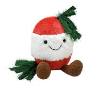 Genérico de Noël | Oreiller doux - en peluche douce avec clochette et bande dessinée - Pour amateurs de maison, anniversaire, canapé, bureau pour garçons et filles
