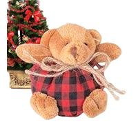 Genérico de Ours - Décoration d'ours de Noël Douce et Adorable en Peluche - pour décoration de la Maison, réunions, activités pour enthousiastes, Amis, garçons Filles