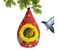 Genérico De Periquitos Lit de couchage avec protection contre picotements et morsures | en peluche pour oiseaux | pour l'élevage de canaris, cacatoès,