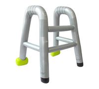 Generico Déambulateur gonflable - PVC 48 x 48 x 65 cm | Trotteur faux pour personnes âgées | Accessoire de déguisement Blague Carnaval Masqué Théâtre Objet De Scène Fête Cadeau Amusant