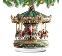 Generico Décoration de Noël de bureau, centre de table en acrylique