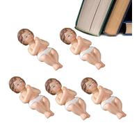 Generico Décoration De Noël De Jésus Dans La Mangeoire | Figurine De Noël En Résine | Figurine De Jésus Enfant Dans La Mangeoire Pour La Scène De La Nativité Du Christ,pour Noël