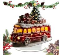 Genérico Décoration de Noël d'intérieur, panneau décoratif de Noël pour bureau en acrylique | Centres de table et fêtes pour maison, bureau, mariage, nappe, vitrine et étagère