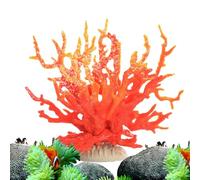 Genérico Décoration de récifs de corail artificiels - Corail pour aménagement paysager d'aquarium, sculpture de récif de 16,7 x 2,6 x 5,5 cm, décoration de table nautique