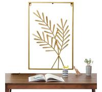 Generico Décoration Mur Feuilles, D'écran Pour Intérieur Vivant Et Anti-décoloration | Art Mural Feuilles De Fer,Pour Salle À Manger Entrée Salon Patio Chambre Couloir Passage