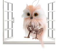 Genérico Décorations de Noël, décorations d'animaux, décoration Festive Mignonne pour Les Vacances, Pendants de Noël Arbre Animal, Home Garden Farm Offices Tabletops