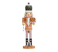 Generico Décorations de Noël Pan,Figures en Bois en Forme de Biscuit | Sujet Décoratif pour étagères de bureau Cheminées Fenêtres Fêtes