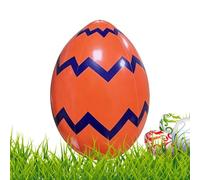 Generico Décorations Oeufs de Pâques Gonflables | Ballons en PVC 40 cm de Pâques | Décorations de jardin en forme d'air | pour extérieur Fêtes Cour maison Jardin Intérieur Piscine