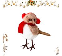 Generico Décorations Oiseaux, Figure Simulée de Noël, Pendentifs Collectionnables Dessin Pour Intérieur Extérieur Maison Jardin Balcons Terrasse, Idées Cadeaux Vacances Voitures/Sacs à main Avec