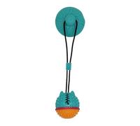 Generico Dents de boule souple pour compagnon - jouet pour chien aspiré durable | Chiot addictif Pull Rope avec fente pour soins | Petits chiens apaisants apaisants, compagnon relaxant pour ani