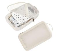 Generico Diaper Storage Bag, Nursery Diaper Bag Organizer Pocket, Polyester, Lightweight, Liquid Block Technology, Travel Case Accessories for Lovers, Family, Friends in Daily Life, 25 x 15 x 4 cm