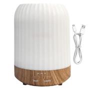 Genérico Diffuseur de thérapie avec lumière ambiante de 3 modes et minuteur, nébuliseur de 250 ml pour chambre, bureau, salle de bain