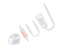 Genérico Diffuseur pour aquarium | Kit de moniteur de fabrication, réacteur en verre pour plantes d'aquarium, réservoirs appropriés. Le réacteur à bulles en verre améliore la croissance de