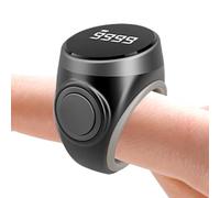 Generico Digital Tally Counter - 4 chiffres de poche Clicker Pitch Finger Counter avec affichage électronique, Digital Tasbeeh Prayer Counting Too, Number Count Clicker for Knitting, Crochet, Coaching